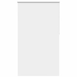 vidaXL pimendav ruloo valge 125x210 cm kanga laius 121,6 cm pol&uuml;ester