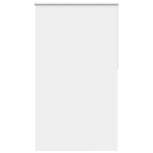 vidaXL pimendav ruloo valge 140x210 cm kanga laius 136,6 cm pol&uuml;ester