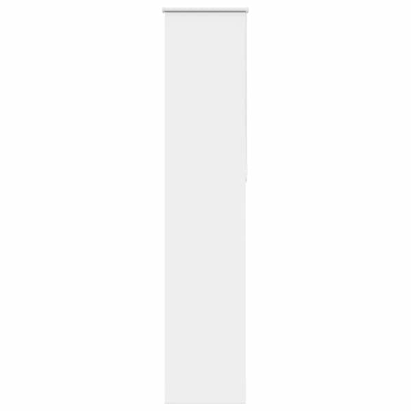 vidaXL pimendav ruloo valge 45x230 cm kanga laius 40,7 cm pol&uuml;ester