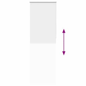 Roleta zatemňovací bílá 75x230 cm šířka látky 70,7 cm polyester - obrázek 9