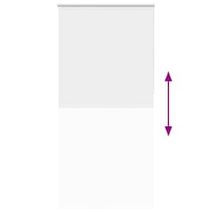 Roleta zatemňovací bílá 100x230 cm šířka látky 95,7cm polyester - obrázek 9