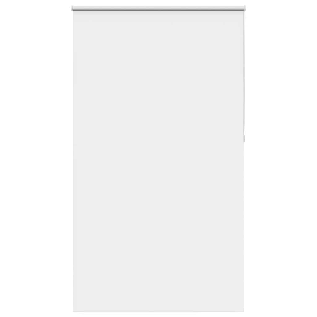 vidaXL Verdunkelungsrollo Weiß 120x230cm Stoffbreite 116,6cm Polyester