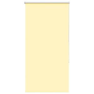 Rolo zavesa zatemnitvena rumena 85x130 cm širina blaga 80,7 cm poliester