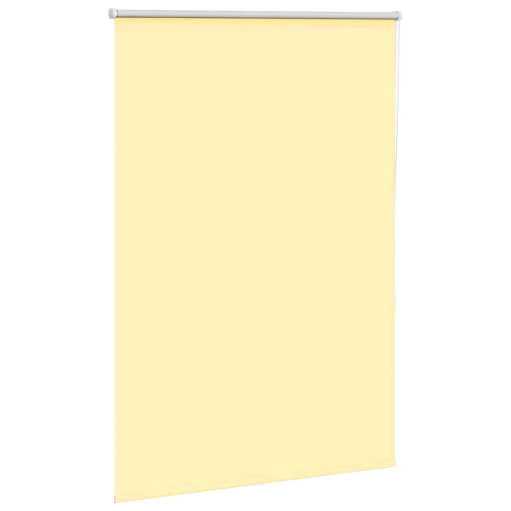 Thumbnail - vidaXL Verdunkelungsrollo Gelb 110x130cm Stoffbreite 105,7cm Polyester