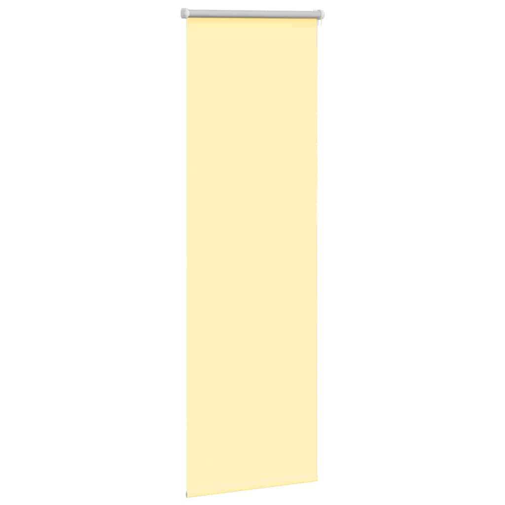Thumbnail - vidaXL Verdunkelungsrollo Gelb 40x150cm Stoffbreite 35,7cm Polyester