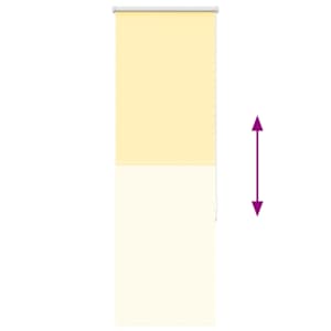 Roleta zatemňovací žlutá šířka látky 50,7 cm polyester - obrázek 9