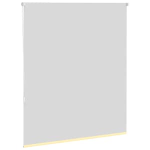 Roleta zatemňovací žlutá šířka látky 126,6 cm polyester - obrázek 4