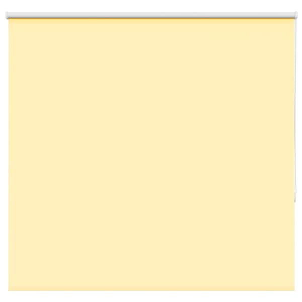 vidaXL pimendav ruloo kollane 145x150 cm kanga laius 141,6cm pol&uuml;ester