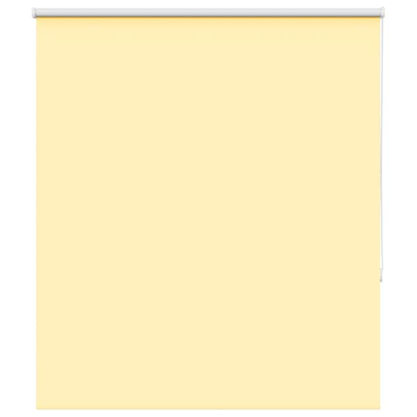 vidaXL ruloo, pimendav, kollane, 135 x 175 cm, kangas, laius 131,6 cm, pol&uuml;ester