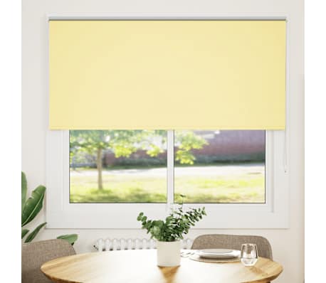 vidaXL Persiana de enrolar 155x175 cm largura tecido 151,6cm poli&eacute;ster