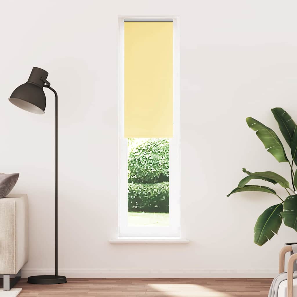 vidaXL Jaluză cu role opace Galben 60x210 cm lățime material 55,7 cm