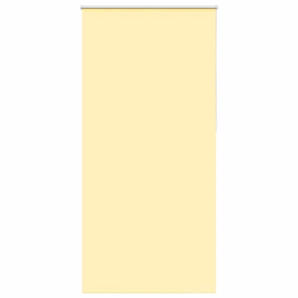 vidaXL ruloo, pimendav, kollane, 115 x 210 cm, kangas, laius 110,7 cm, pol&uuml;ester