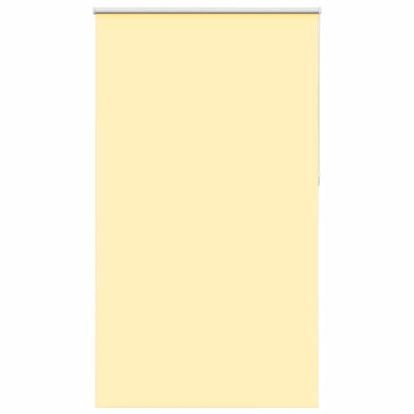 vidaXL ruloo, pimendav, kollane, 135 x 210 cm, kangas, laius 131,6 cm, pol&uuml;ester