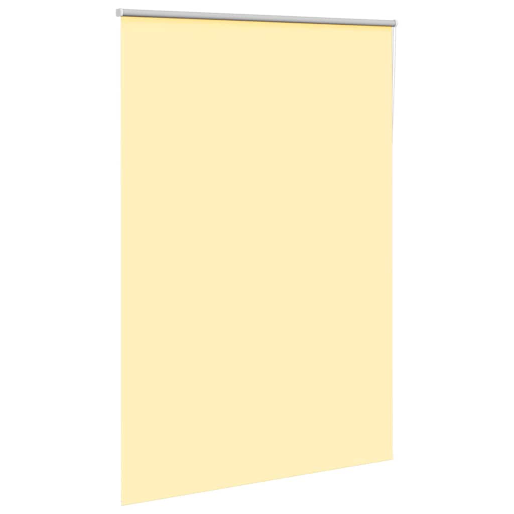 Thumbnail - vidaXL Verdunkelungsrollo Gelb 155x230cm Stoffbreite 151,6cm Polyester