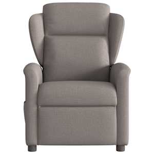 Polohovací křeslo taupe textil - obrázek 3