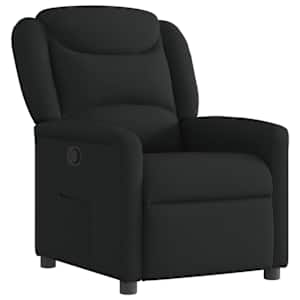 vidaXL reguleeritav tugitool, must, kangas