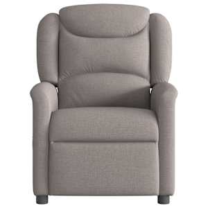 Polohovací křeslo taupe textil - obrázek 3