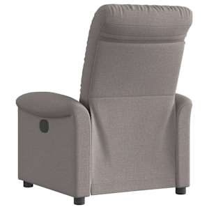 Polohovací křeslo taupe textil - obrázek 5