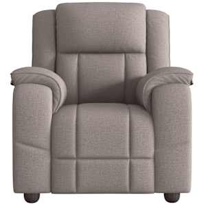 Polohovací křeslo taupe textil - obrázek 3