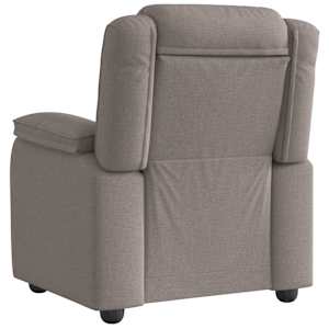 Polohovací křeslo taupe textil - obrázek 5