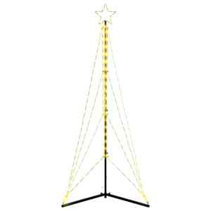 LED vánoční stromek 363 teple bílých LED diod 182 cm - obrázek 6