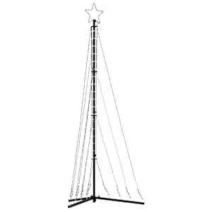 LED vánoční stromek 339 teple bílých LED 182 cm - obrázek 4