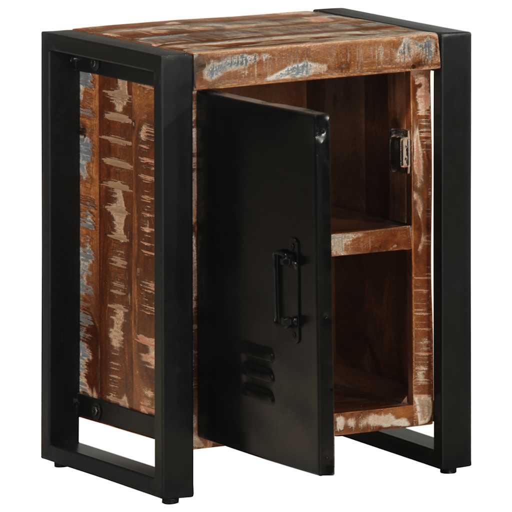 Thumbnail - vidaXL Nachttische 2 Stk. Mehrfarbig Raues Mangoholz