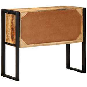Konzolová skříňka 90x35x75 cm masivní hrubé mangovníkové dřevo - obrázek 7