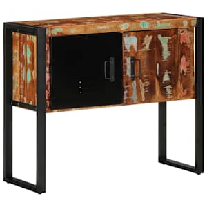Konzolová skříňka vícebarevný 90x35x75 cm recyklované dřevo - obrázek 4
