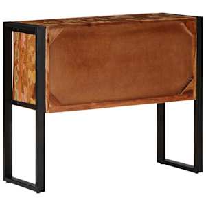 Konzolová skříňka vícebarevný 90x35x75 cm recyklované dřevo - obrázek 7