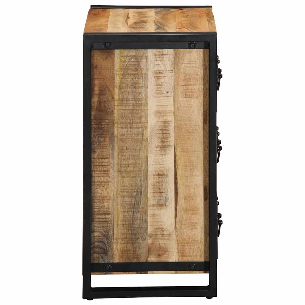 Thumbnail - vidaXL Sideboard 50x35x70 cm Raues Mangoholz