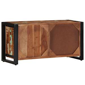 TV skříňka 80x30x40 cm masivní recyklované dřevo - obrázek 5