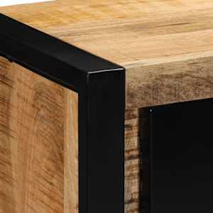 TV skříňka 80x30x35 cm masivní hrubý mangovník - obrázek 6