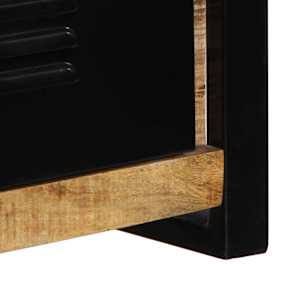 TV skříňka 100x30x35 cm masivní hrubý mangovník - obrázek 7