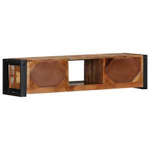 TV skříňka 100x30x25 cm masivní recyklované dřevo - obrázek 5