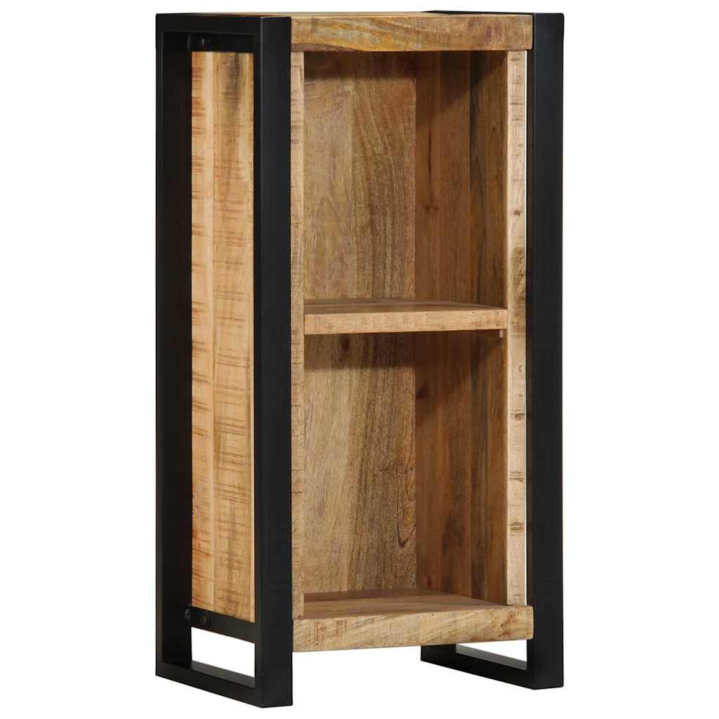 Natbord 40x30x80 cm Solidt Træ Groft Mangotræ