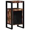 vidaXL Vannitoa kapp uksega Pruun 40 x 35 x 75 cm Tugev taastatud puit
