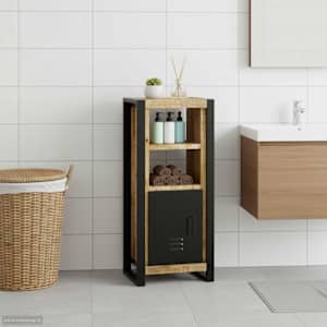 Koupelnová skříň Hnědá 40 x 30 x 90 cm Masivní mangové dřevo - obrázek 1