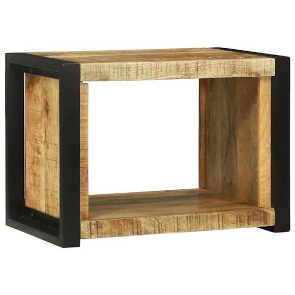 vidaXL Seinakubik ladustamisega Pruun 55 x 35 x 40 cm Tugev mango puu