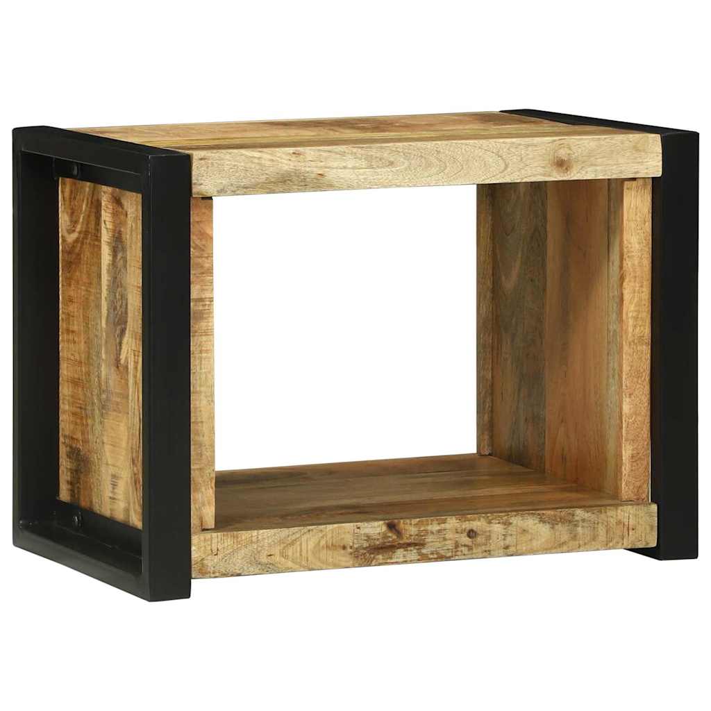 Seinäkuutio 55x35x40 cm Kiinteä mangopuu