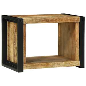 Nástěnná kocka Hnědá 55 x 35 x 40 cm Masivní mangové dřevo - obrázek 6