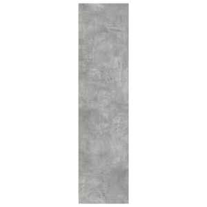Šatní skříň betonově šedá 30 x 50 x 200 cm kompozitní dřevo - obrázek 5