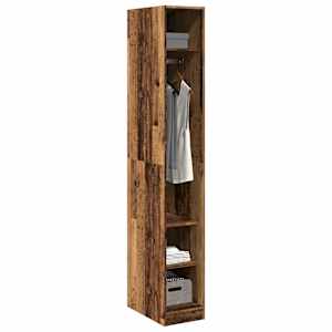 Šatní skříň old wood 30 x 50 x 200 cm kompozitní dřevo - obrázek 3