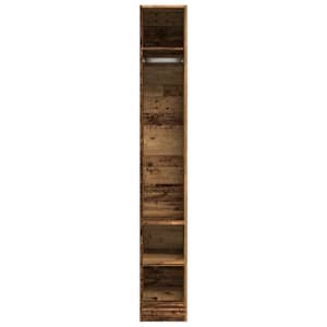 Šatní skříň old wood 30 x 50 x 200 cm kompozitní dřevo - obrázek 4