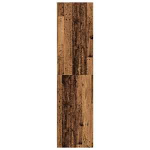 Šatní skříň old wood 80 x 50 x 200 cm kompozitní dřevo - obrázek 5