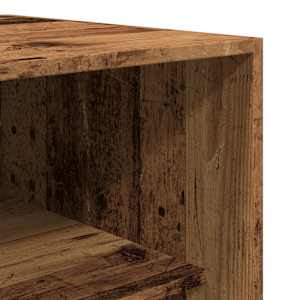 Šatní skříň old wood 80 x 50 x 200 cm kompozitní dřevo - obrázek 7