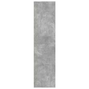 Šatní skříň betonově šedá 50 x 50 x 200 cm dřevotříska - obrázek 5