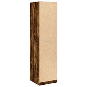 Šatní skříň kouřový dub 50 x 50 x 200 cm kompozitní dřevo - obrázek 6