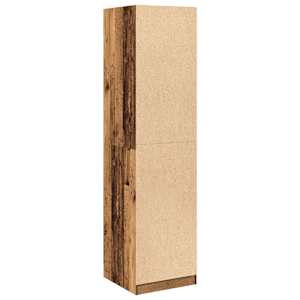 Šatní skříň old wood 50 x 50 x 200 cm kompozitní dřevo - obrázek 6