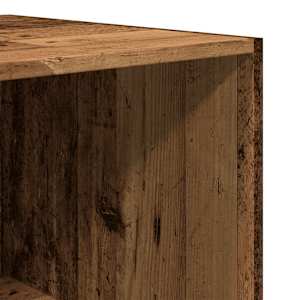 Šatní skříň old wood 50 x 50 x 200 cm kompozitní dřevo - obrázek 7